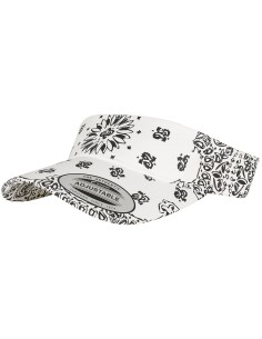 F-8888BP-Bandana Print Visor 2